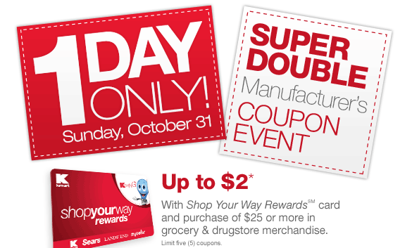 kmart coupons. Kmart: Double Coupons – Sunday